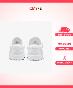 Giày Air Jordan 1 Low Triple White